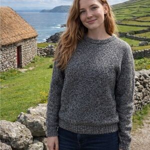 VINTAGE CARRAIG DONN IRELAND WOOL SWEATER MEDIUM